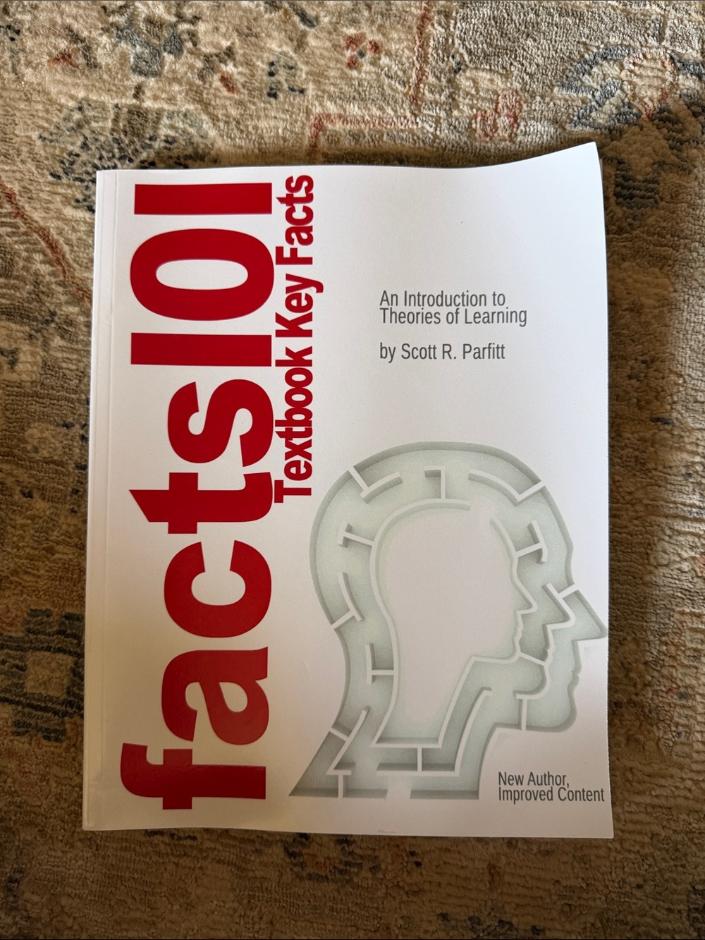 Facts101 Textbook Key Facts - White with Red Cover Accents ISBN 9781304331847